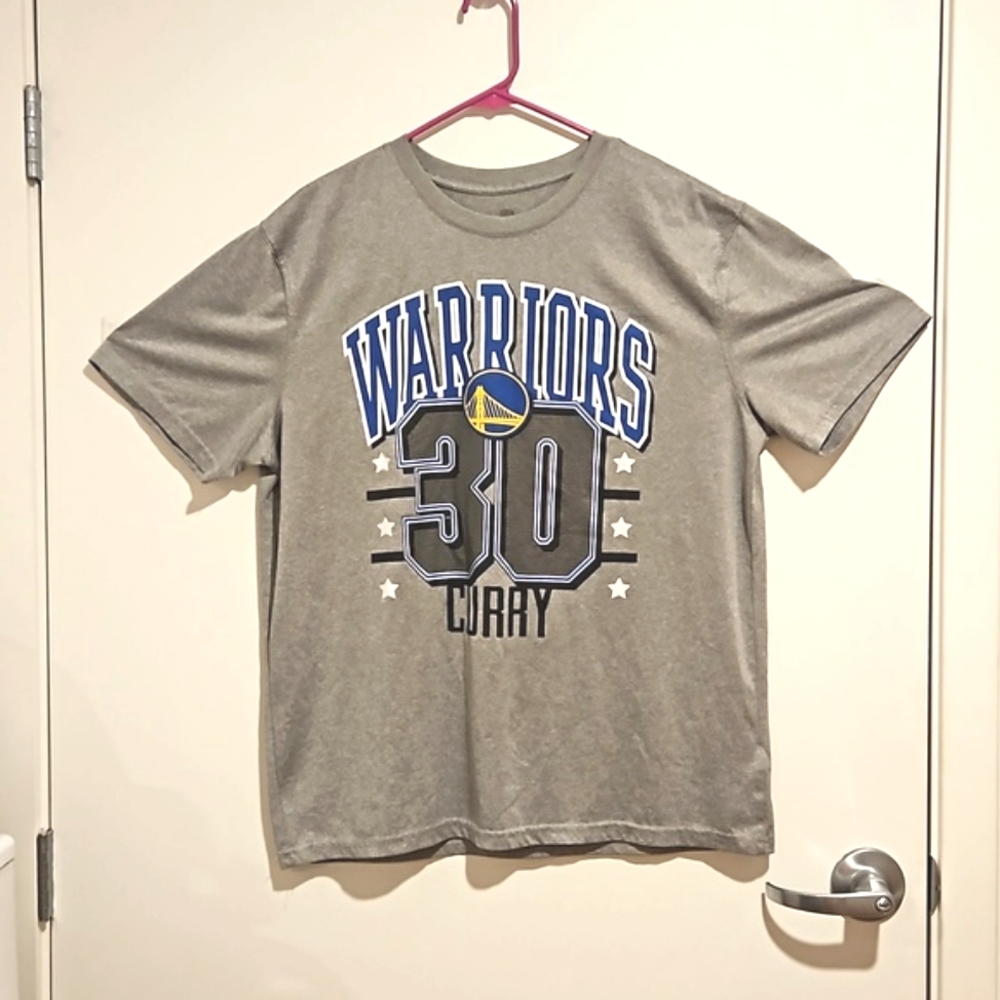 Golden State Warriors Steph Curry 30 NBA official graphic tee XL EUC